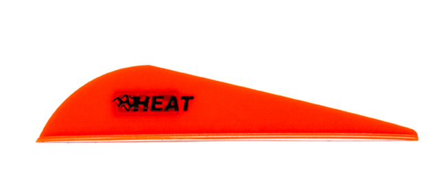 BOHNING HEAT VANES 2.5" Neon Red, 100pk