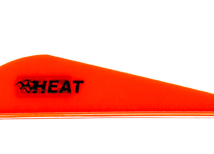 BOHNING HEAT VANES 2.5" Neon Red, 100pk