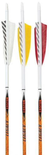 EASTON ARROW CARBON LEGACY 5MM 4" LH HELICAL FEATHERS