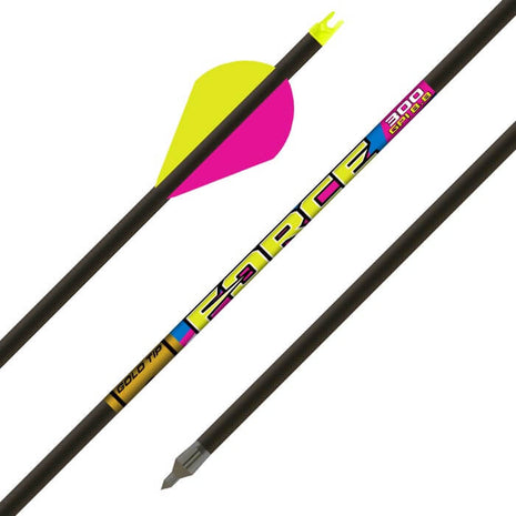 GOLD TIP Force FOC - 250 2.75" 4 Fletch Vanes (6)