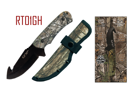 REALTREE XTRA FIXED BLADE GUT HOOK