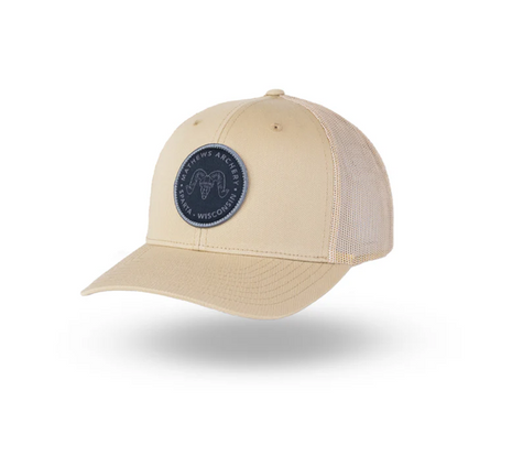 Mathews Apl Cap, Full Curl Khaki