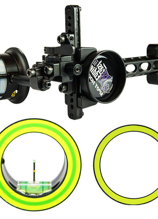 Spot Hogg Fast Eddie XL, LH, Double Pin , .019, grn/ylw