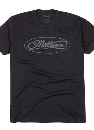 MATHEWS Men's Classic Logo Tee | Black | 2X