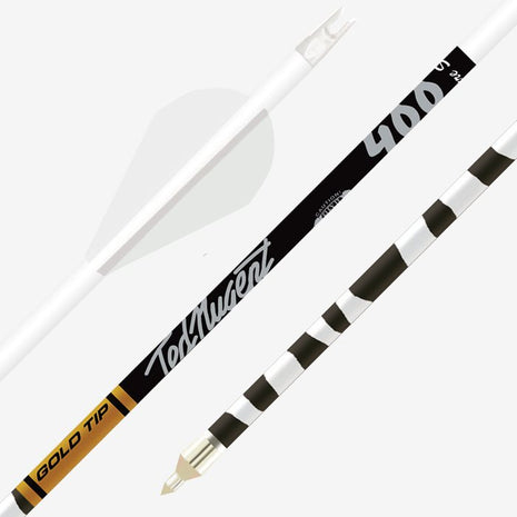 GOLD TIP ARROW TED NUGGENT WHITE (.246)