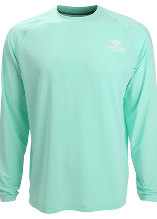 PARAMOUNT EAG Elite Mossy Oak Long Sleeve Solid Performance Fishing Shirt
