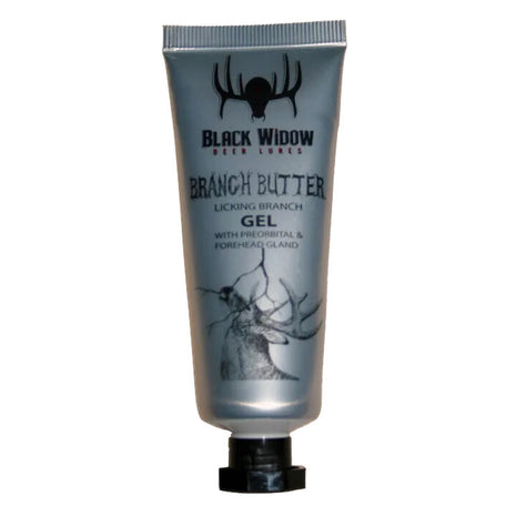 BLACK WIDOW DEER LURES Branch Butter 1.5oz. Tube Gold Label (Northern)