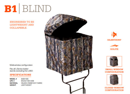 Millennium B1 Blind for Ladder Stands