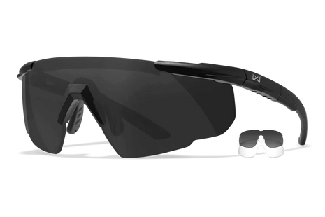 SABER ADVANCED Smoke Grey - Clear/Matte Black