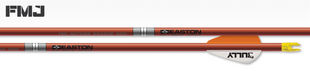 EASTON ARROW FMJ 5MM AUTUMN ORANGE 2" BULLY VNS 340 (6)