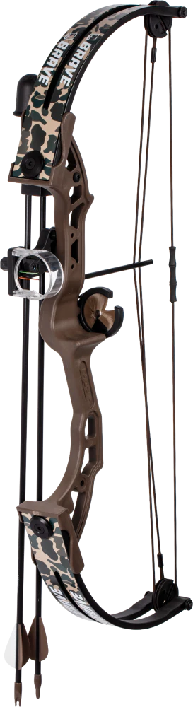 Bear Youth Bow Set, Brave RH Fred Bear Tan