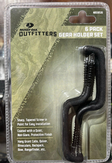 MOSSY OAK/ PURSUIT GEAR HOLDER SET 6 PACK