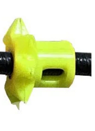 Bowmar Archery Nose Button - Yellow