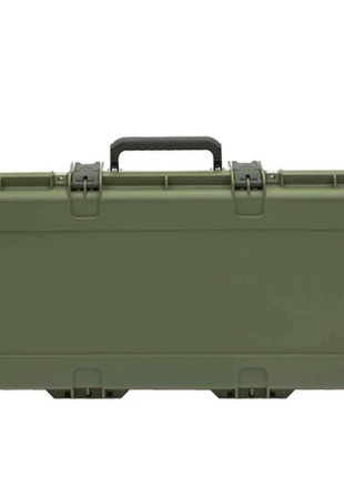 SKB iSeries Large Bow Case, OD Green, Grey Plush