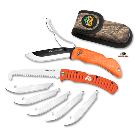OUTDOOR EDGE 3.5'' RAZOR-PRO/SAW COMBO (Orange, 6-Blades) (EA)