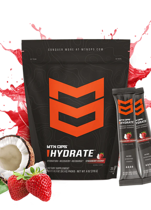 MTN OPS Hydrate - Strawberry Coconut - Trail Packs - 20