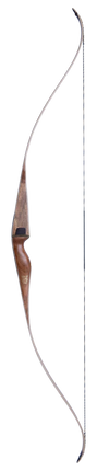 Bear Recurve 1-Pc, Grizzly G62 RH 45 Chechen/Jatoba