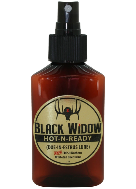 BLACK WIDOW DEER LURES Hot-N-Ready 3oz. (Northern)