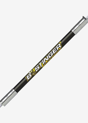 BEE STINGER COMPETITOR - V-BAR - 10'' BLACK &amp; SILVER - NO WEIGHTS
