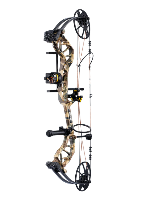 BEAR BOW PKG, LEGIT MAXX (30") RTH 70 Fred Bear Whiteout/Black RH