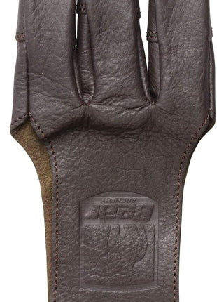 BEAR GLOVE, LEATHER SHOOTING MD Brown