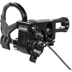 Ripcord Arrow Rest Drive Cage No-Micro, Black, RH