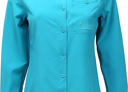 PARAMOUNT Women's Long Sleeve Button Up Coolcore Fishing Shirt