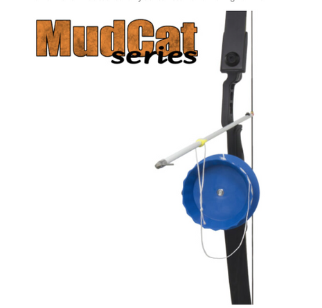 AMS LIMITED STOCK MudCat&trade; 40# Recurve Bow Kit - Wrap-Style Reel - MudCat&trade; Arrow