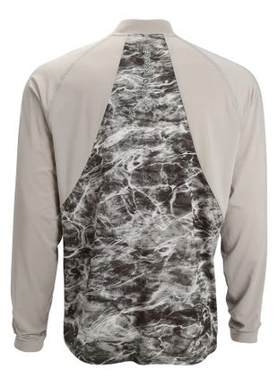 PARAMOUNT EAG Elite Mossy Oak Elements Quarter Zip Performance Long Sleeve Pullover