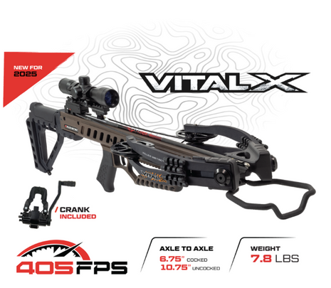 KILLER INSTINCTS VITAL-X 405 WITH CRANK