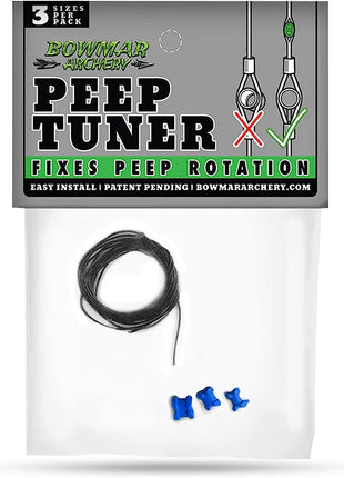 BOWMAR Peep Tuner (3pk)