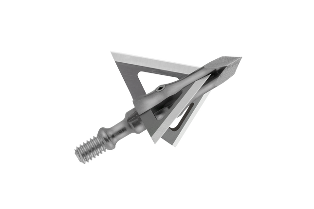 Trocar CrossBow 125 Grain 3 Blade with Offset Blade Design: 1 3/16" Cut Assembled 3 Pack