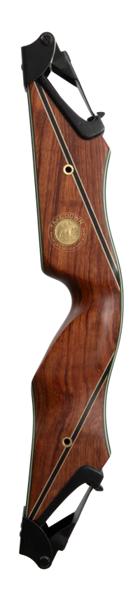 BEAR Take Down A riser RH Bubinga with Green Glass