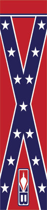 Bohning Pattern Arrow 4" Wraps Confederate Flag