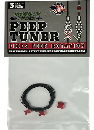 BOWMAR Peep Tuner (3pk)