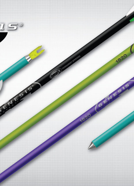 Easton Genesis 1820 Arrow with 3" Diamond HD Vanes