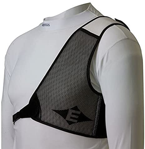 EASTON DIAMOND CHEST GUARD RH S WHITE/BLACK (EA)
