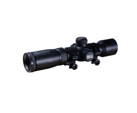 EXCALIBUR TACT 100 Scope 1.5- 5 X 32mm, 30mm tube, multi-colour illuminated multirange reticle to 100yd