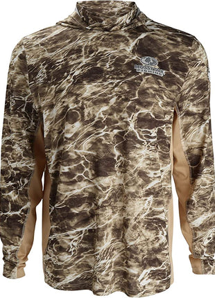 PARAMOUNT EAG Elite Mossy Oak Elements Performance Fishing Sun Hoodie