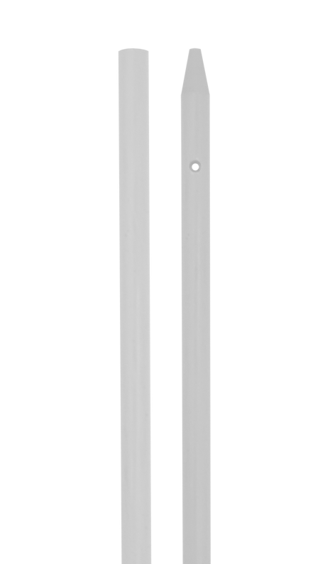 MUZZY White Fiberglass Shaft 32&rdquo;(bare w/cross hole drilled &amp; nock end tapered)