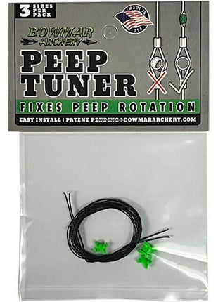 BOWMAR Peep Tuner (3pk)