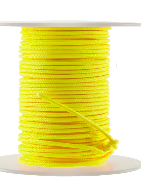 OMP Endure-XD Release Loop Rope 100' Spool Flo Yellow