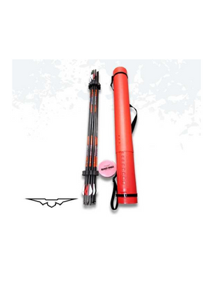 Black Eagle Arrow Tube Red (ea)