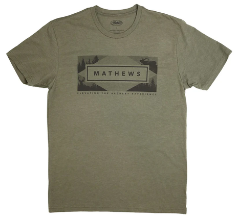 MATHEWS MEN'S TEE HIGHLANDS/ GREEN 3X