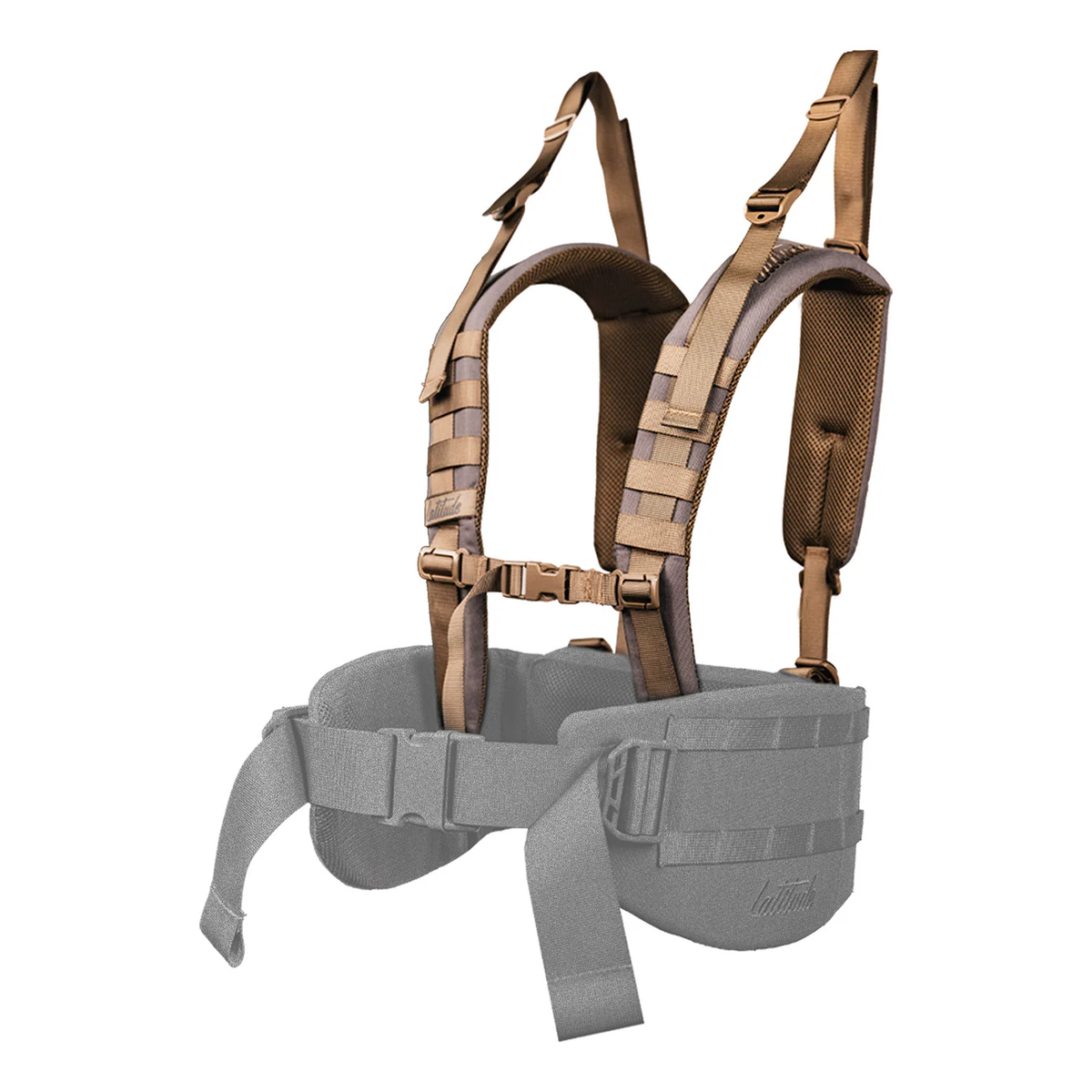 Latitude Back Straps - Gen 2 Gray