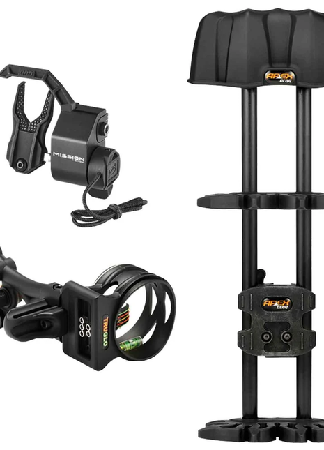 Mission kit HUNTER w/QAD BLK-NO STAB-LH