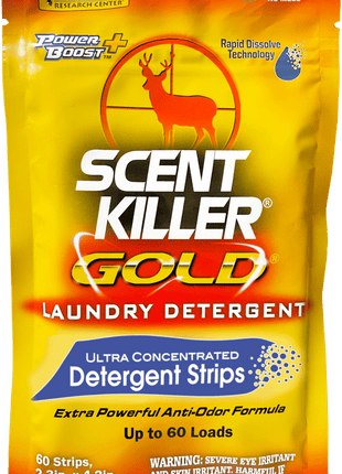 Scent Killer Scent Killer Gold Laundry Detergent Strips 60-Strips