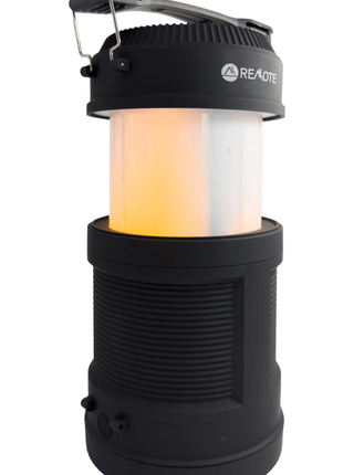 REMOTE - Flickering Lantern + Spot (Rechargeable)