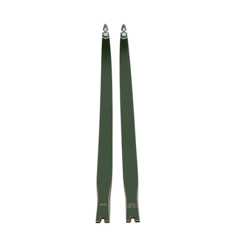 Bear Limbs, Take Down #3 60# Phenolic With Green Glass