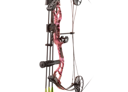 PSE MINIBURNER READY TO SHOOT PACKAGE LEFT HANDED MUDDY GIRL CAMO 25-40LBS